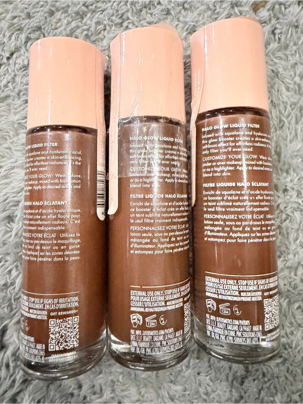 e.l.f Halo Glow Liquid Foundation shade 8.5